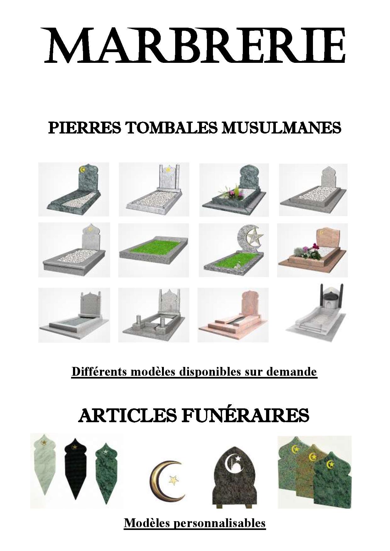 Articles funeraires